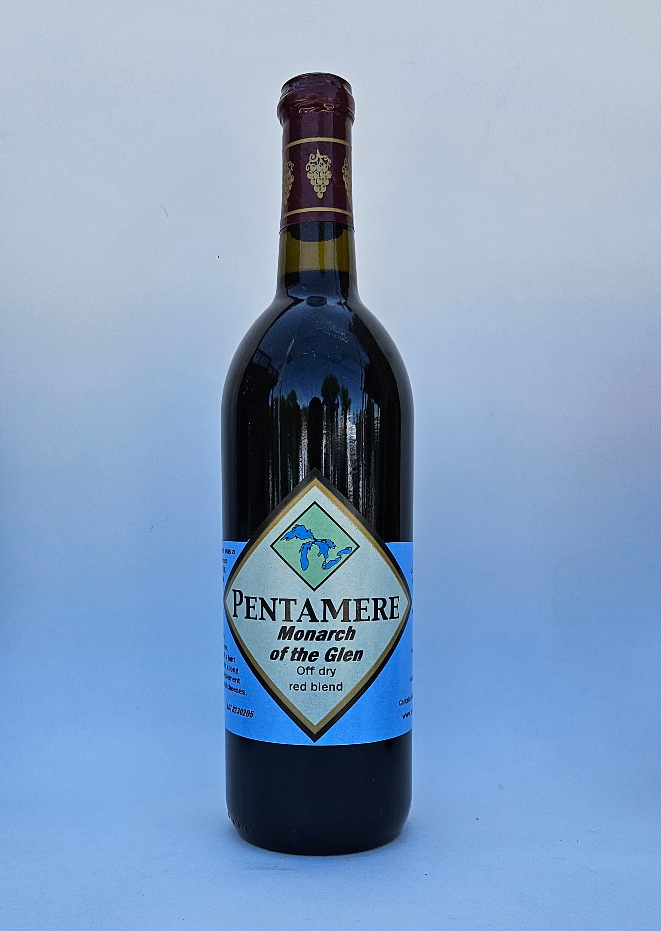 Monarch Of The Glen (medium dry red blend) | Pentamere, Inc.